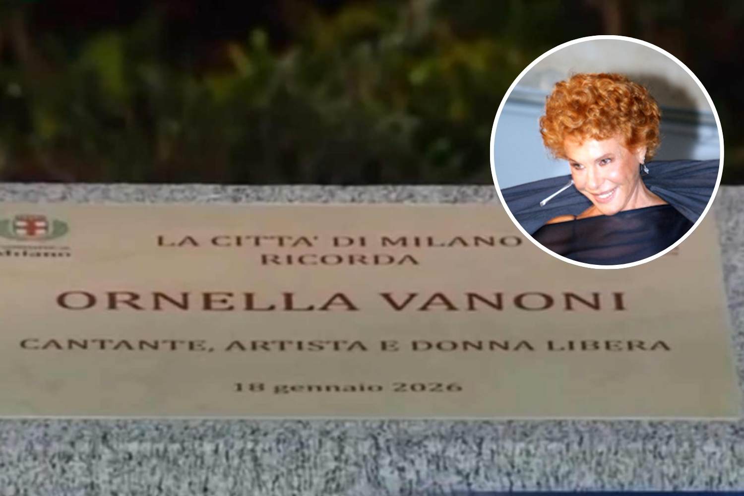 targa ornella vanoni