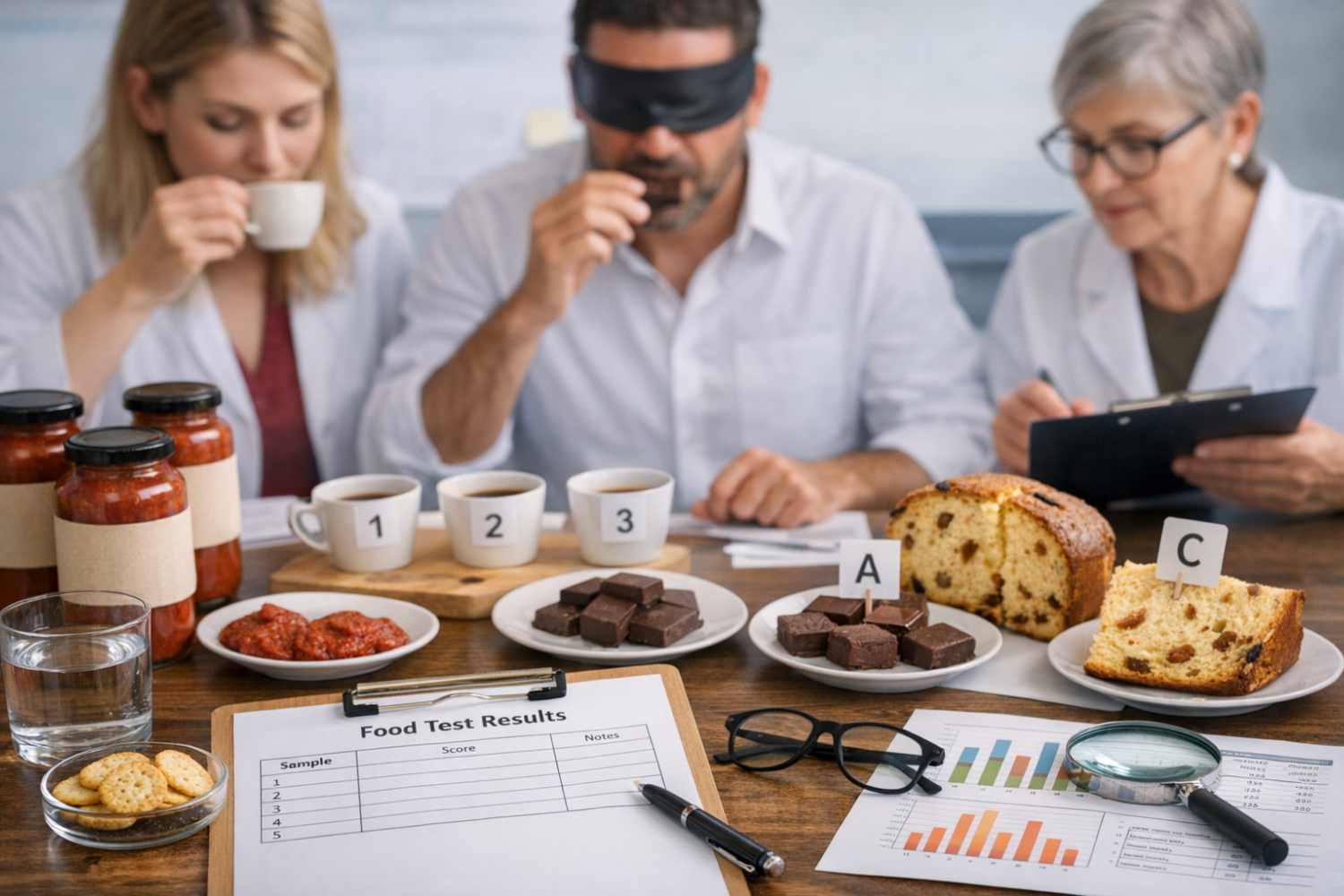 test assaggio prodotti