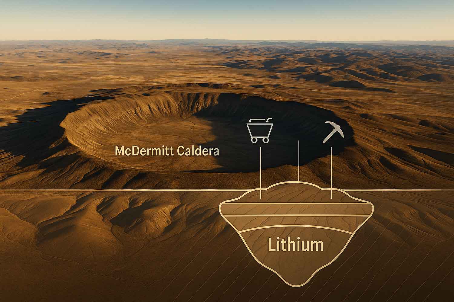 litio sotto supervulcano