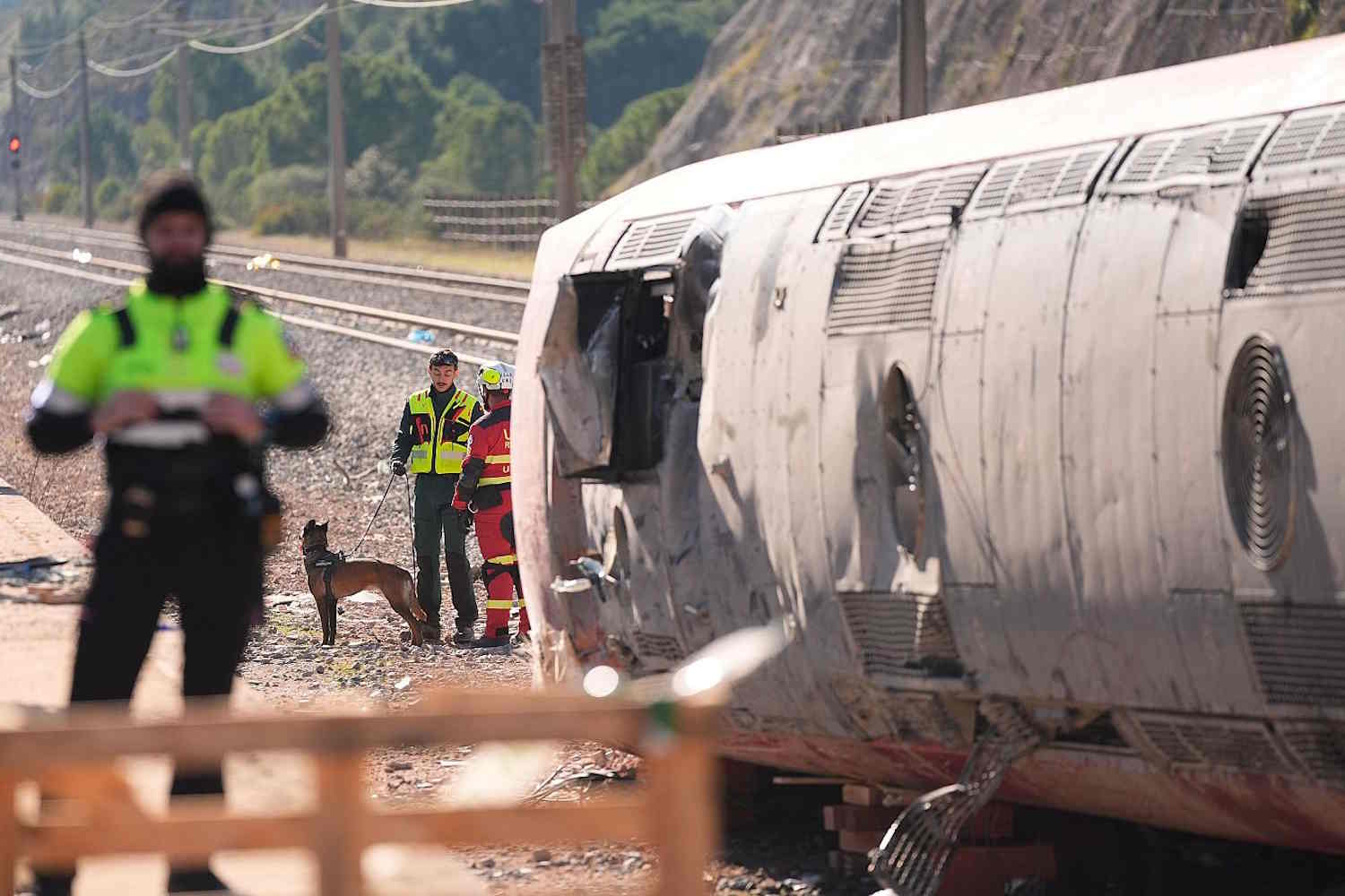 deragliamento spagna