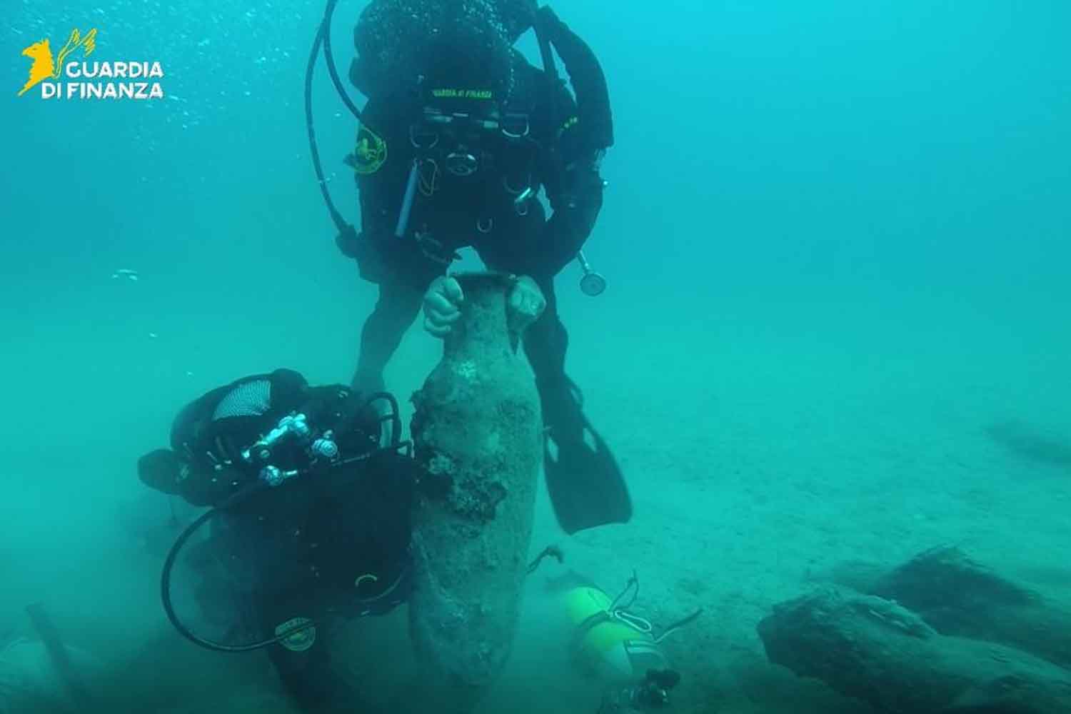 Gallipoli ritrovamento anfora