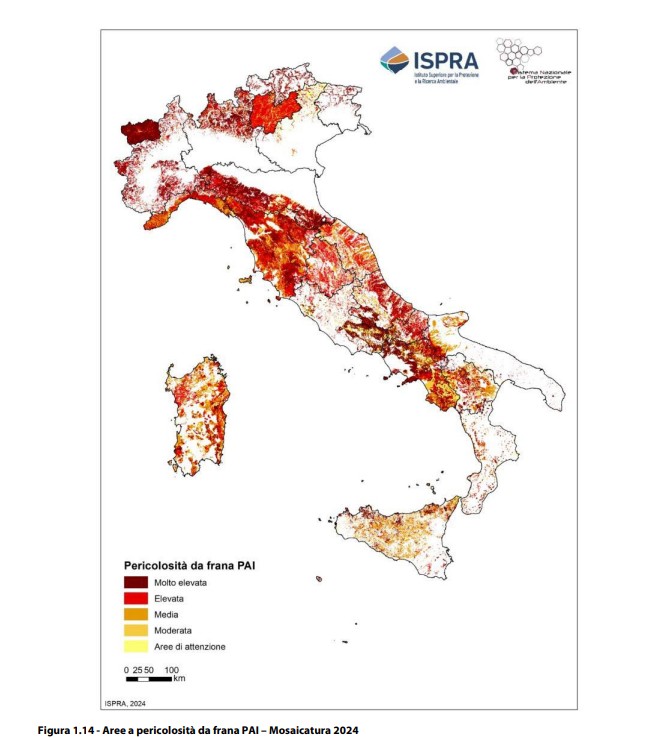 risk of landslides