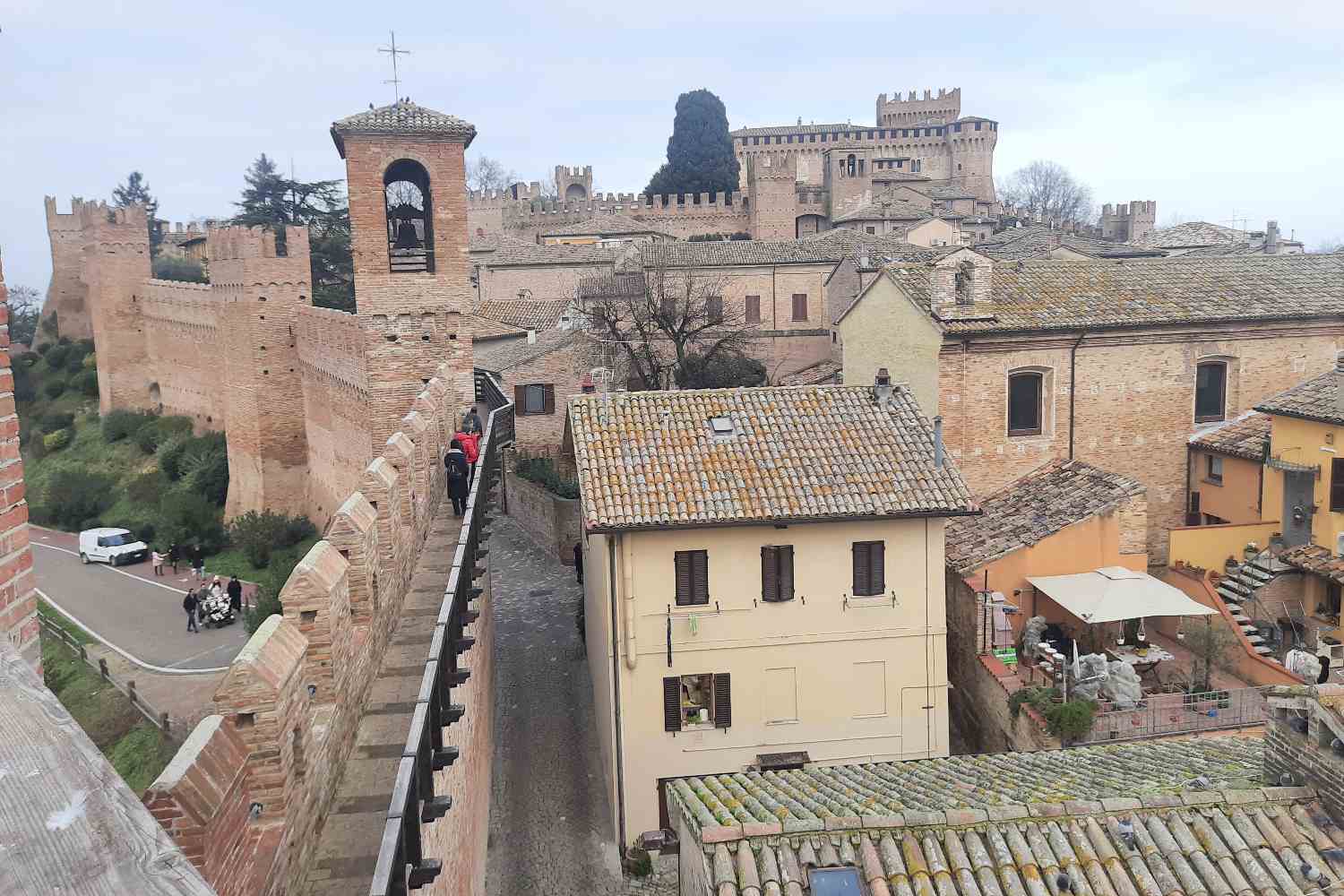 On the day of love I'll take you to Gradara, the medieval village scene of the most romantic story of the Divine Comedy