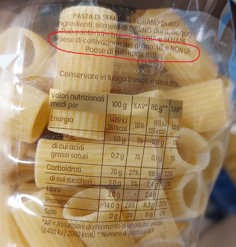 pasta gragnano eurospin