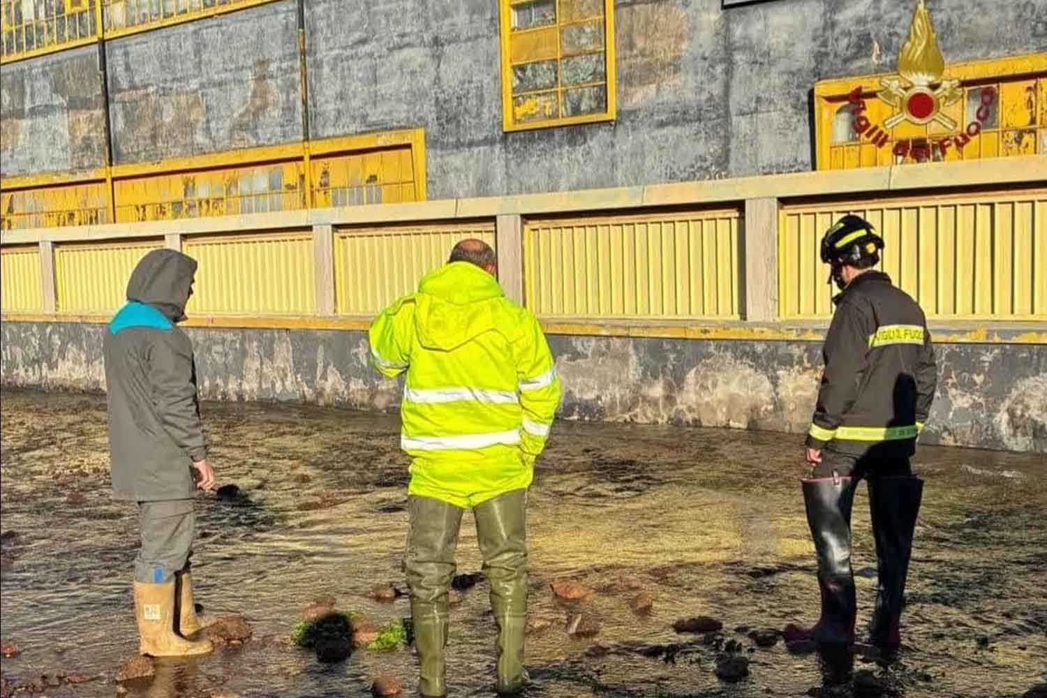 Roma, allagamento Prenestina