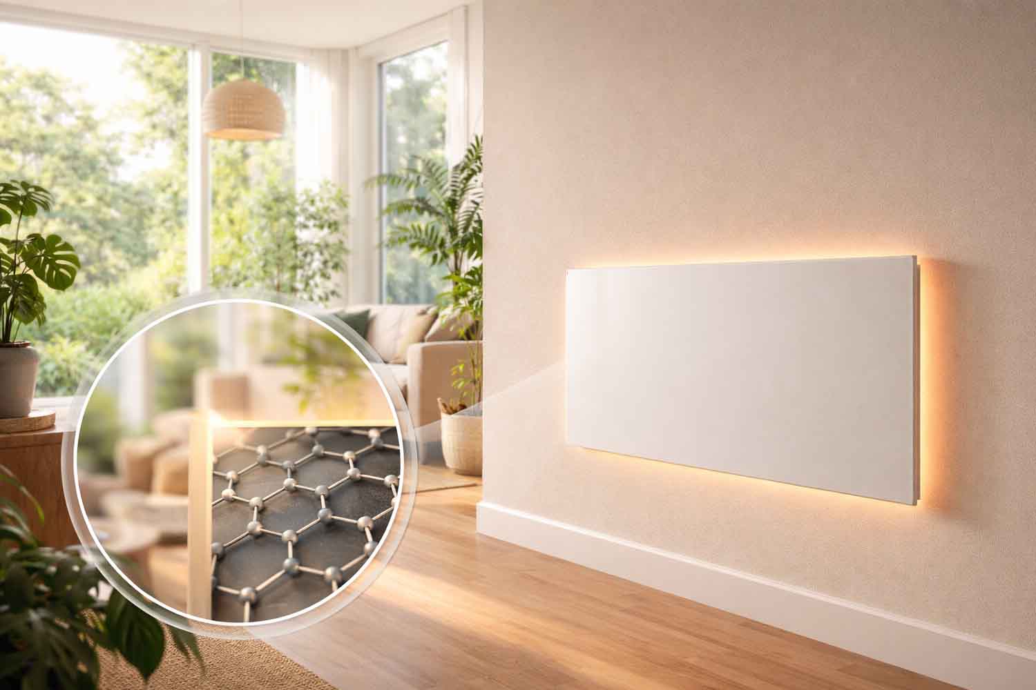 riscaldamento al grafene