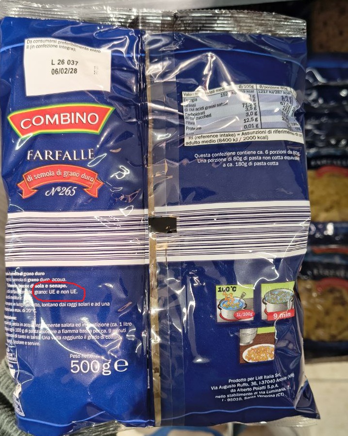 classic lidl pasta