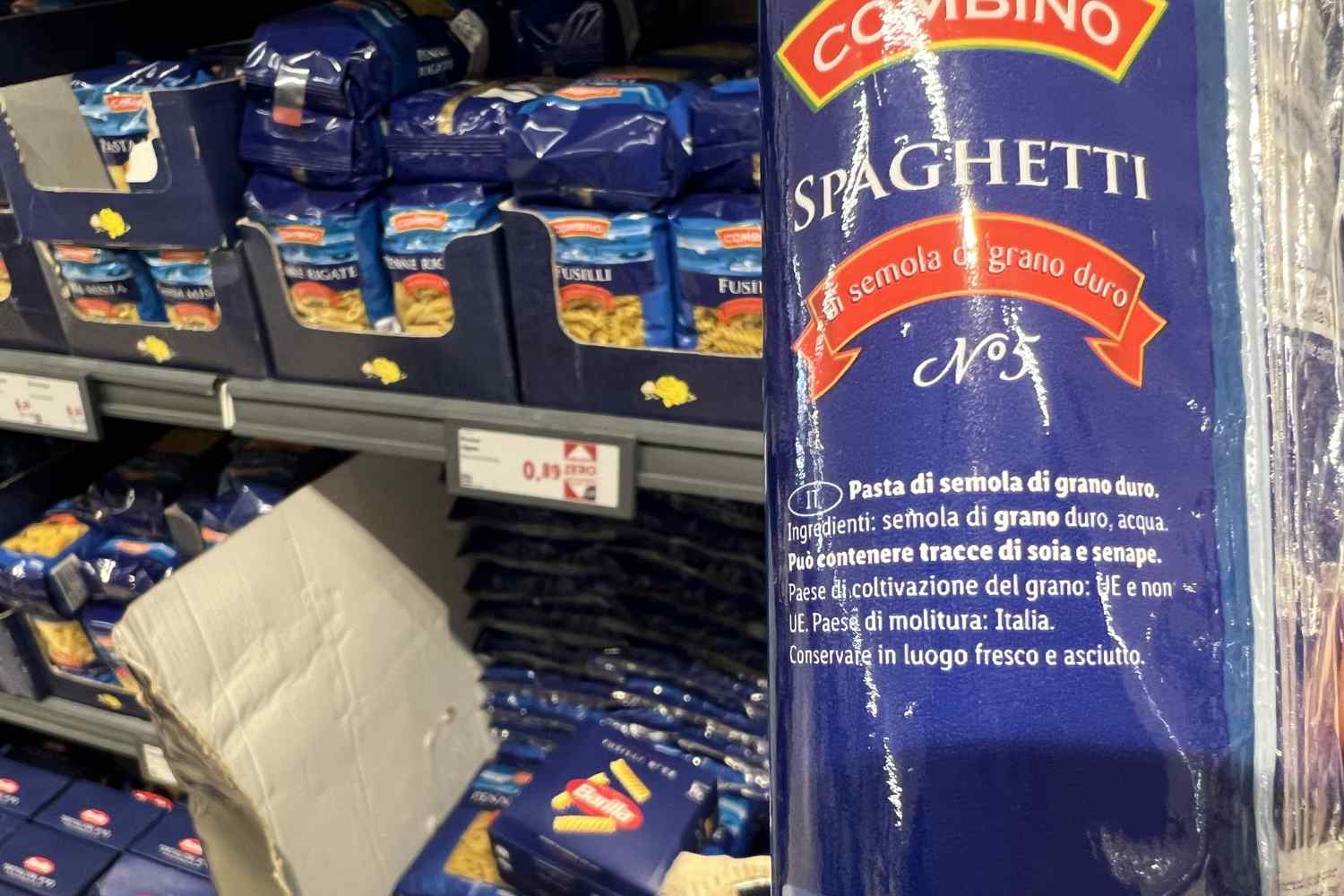 Spaghetti Combino Lidl 