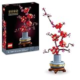 LEGO Botanicals Japanese Apricot - Artificial Fake Flower to Build for Adults - DIY Home Floral Decoration - Gift Idea for Collectible Women or Men - 10369