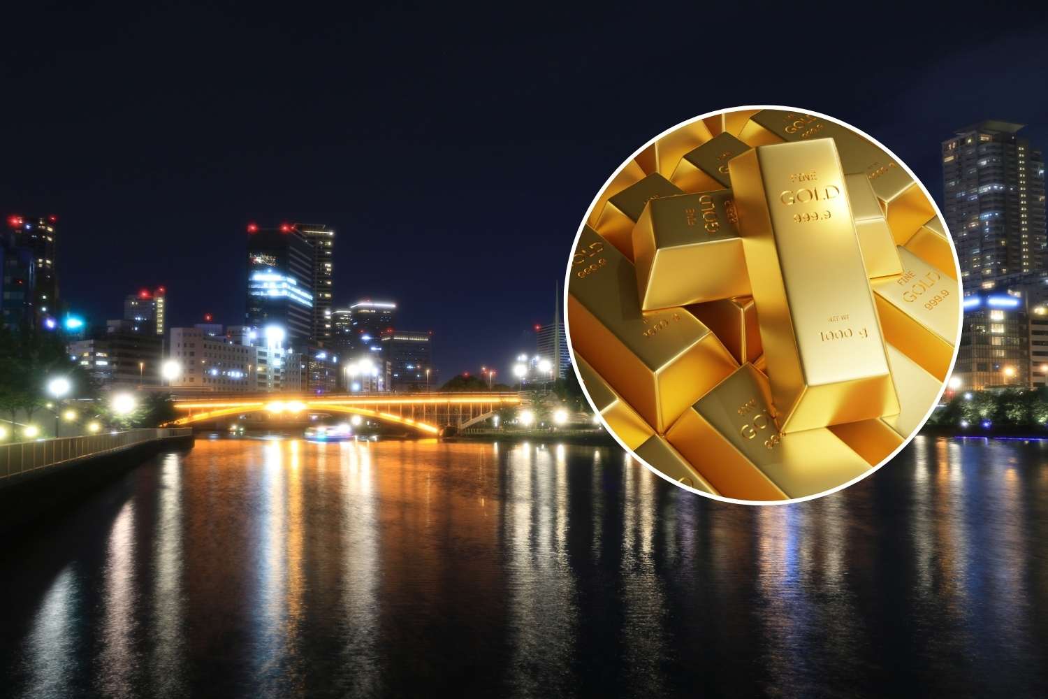 Anonymous donor gives 21 kg of gold bars to repair Osaka's water network (which is increasingly collapsing)