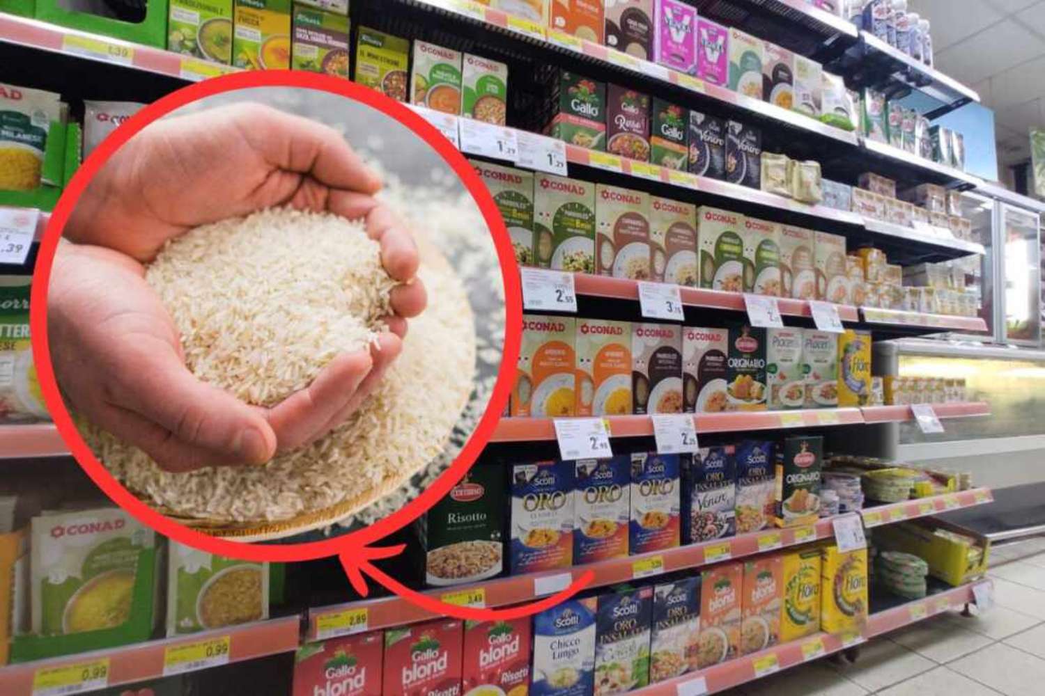 riso basmati supermercato