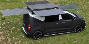 Forget charging stations, this solar-powered camper van is 100% energy self-sufficient