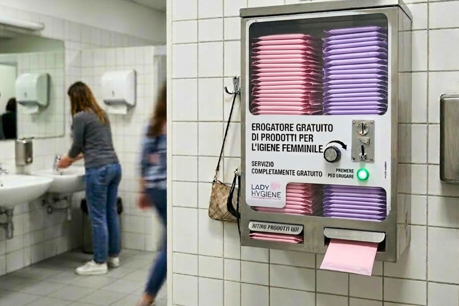 distributore assorbenti