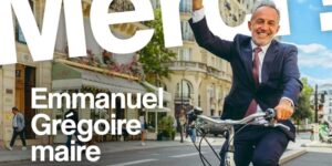 Paris remains socialist (and continues its green revolution): the new mayor Emmanuel Grégoire celebrates by cycling to the town hall