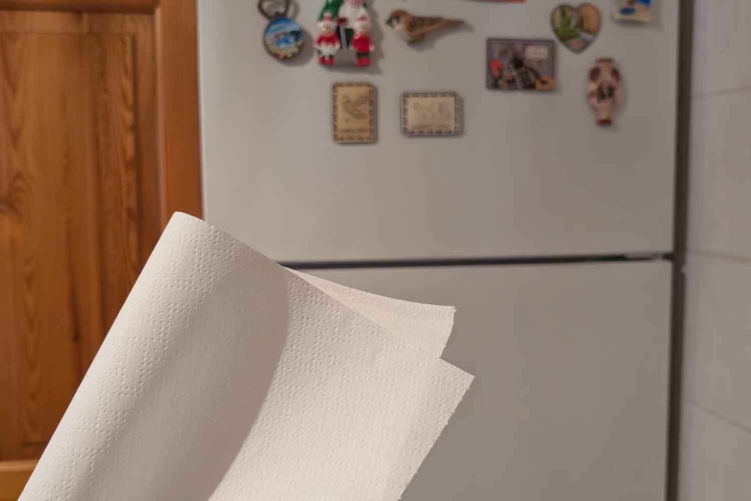 foglio di carta frigorifero