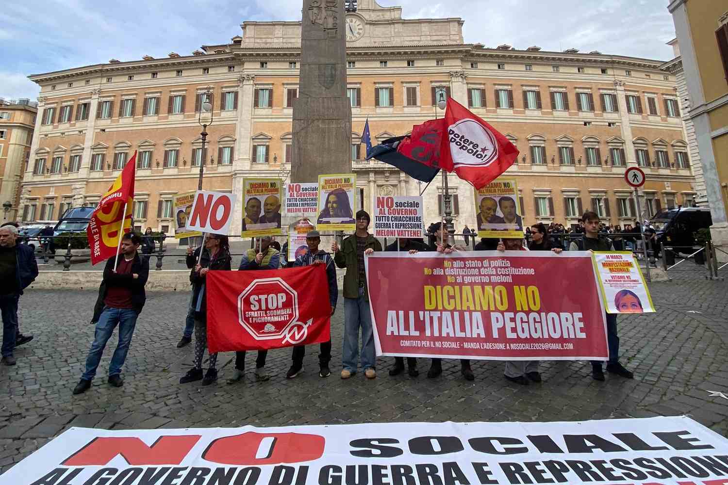 Manifestazione guerra
