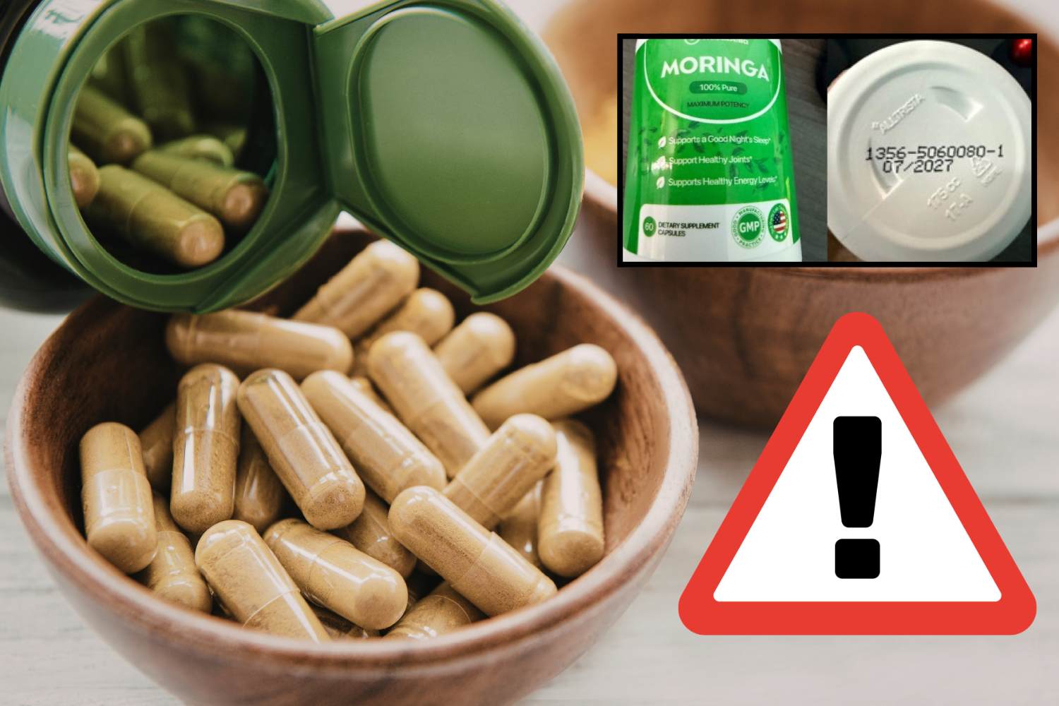 integratore moringa richiamato