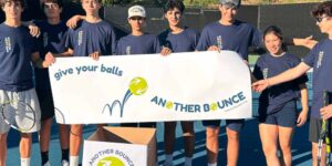Tennis balls take up to 400 years to degrade: so these students want to recycle them (and aim for the world record)