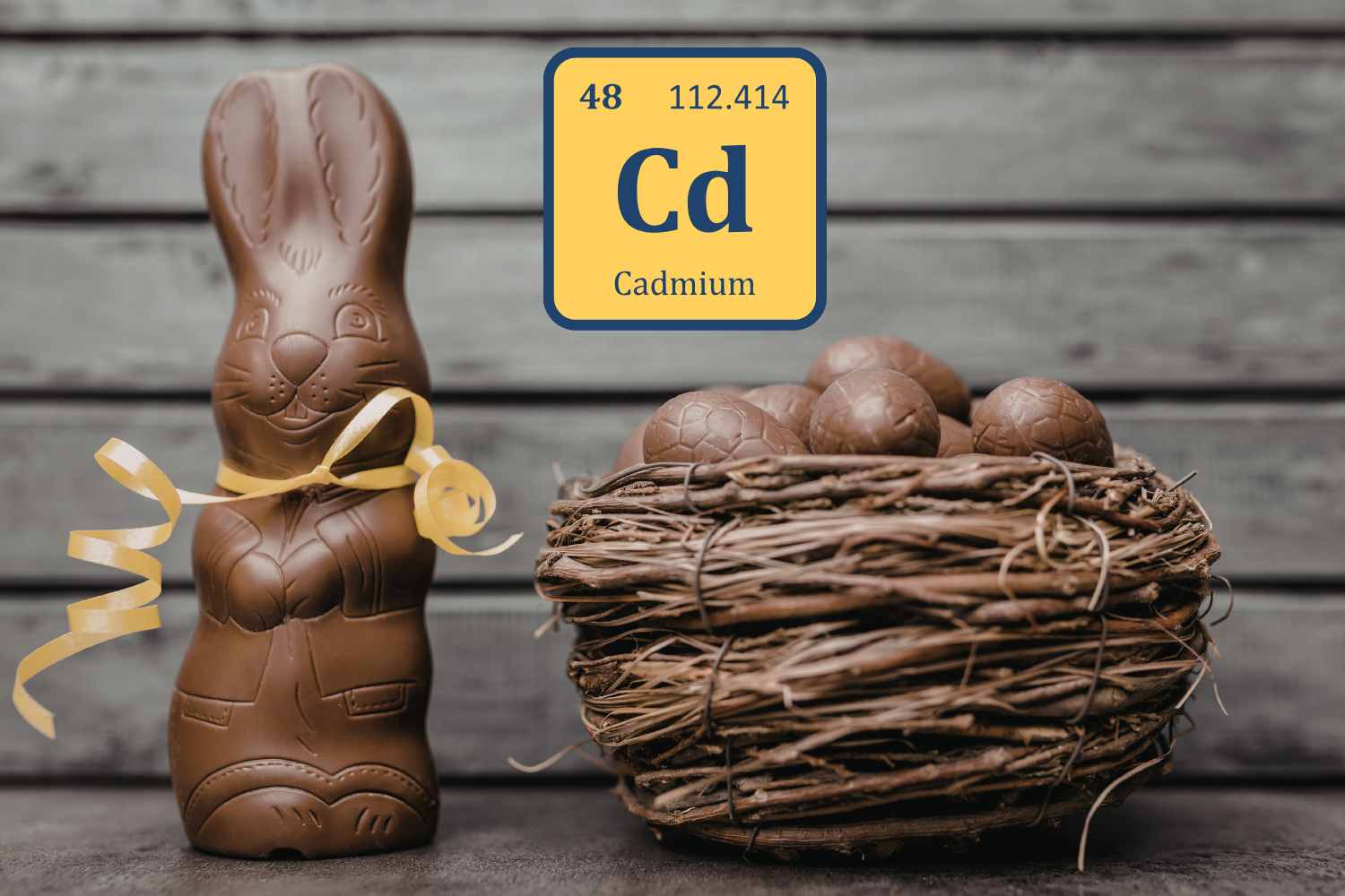 cadmio ovetti conigli cioccolata