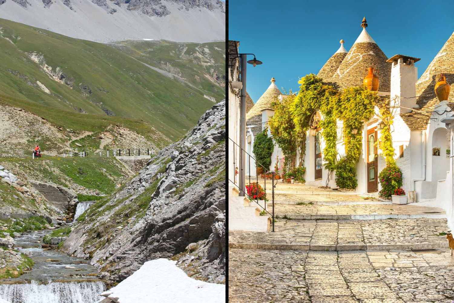 Stelvio and Puglia