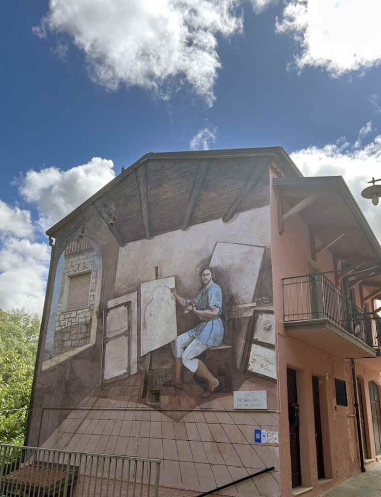 mural by Satriano Lucania