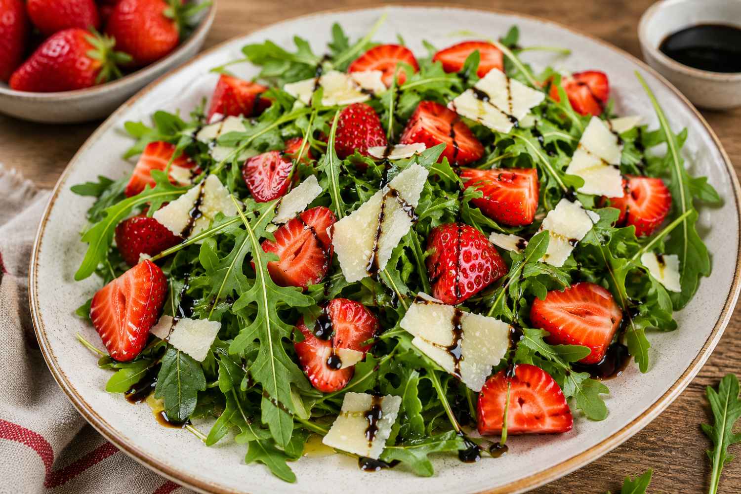 strawberry and rocket salad