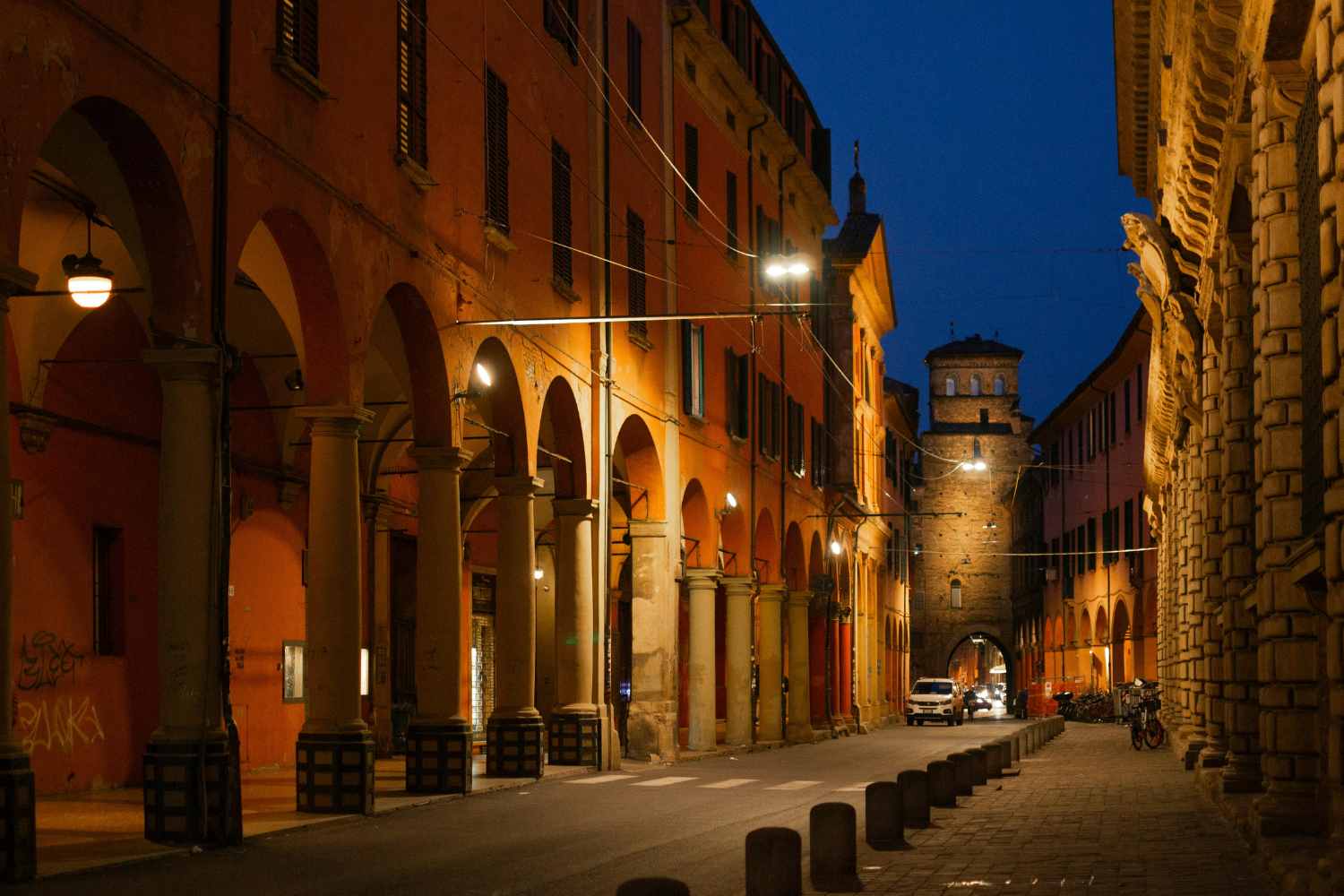 historic center of Bologna