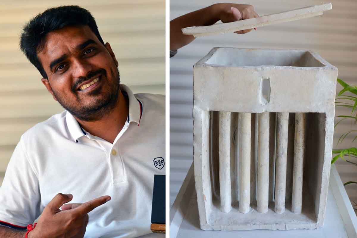 Ceramic air conditioner without electricity