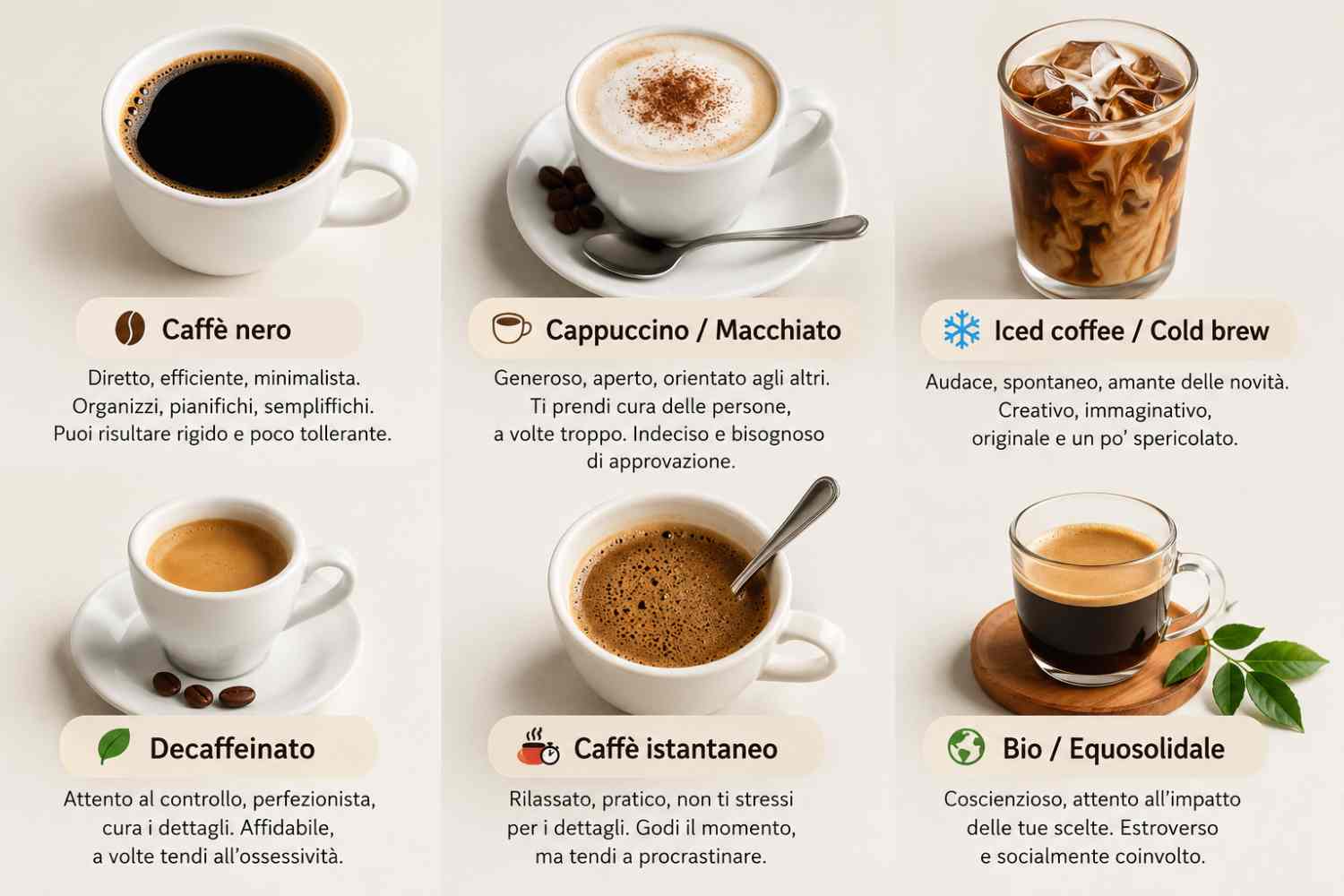 test caffè