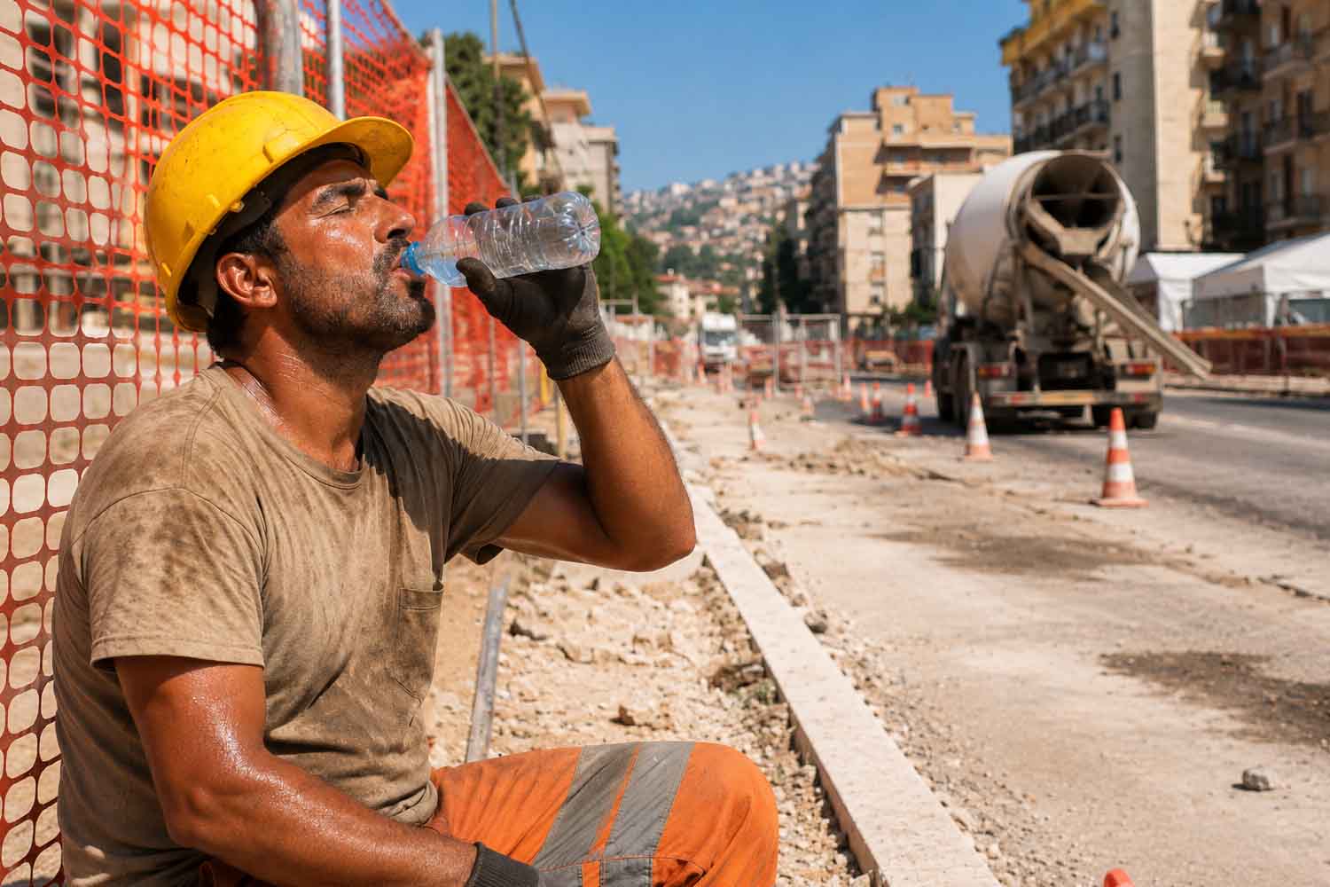 caldo estremo e lavoro