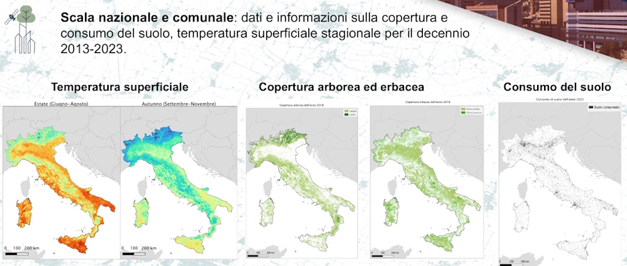 Italy heat islands