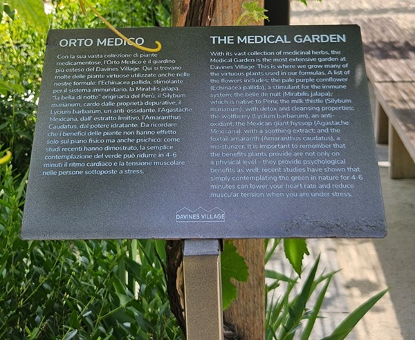 medical garden Davines