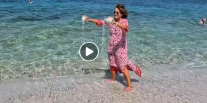 40 kilograms of sand have returned to Is Arustas beach, a gesture of respect towards a splendid area