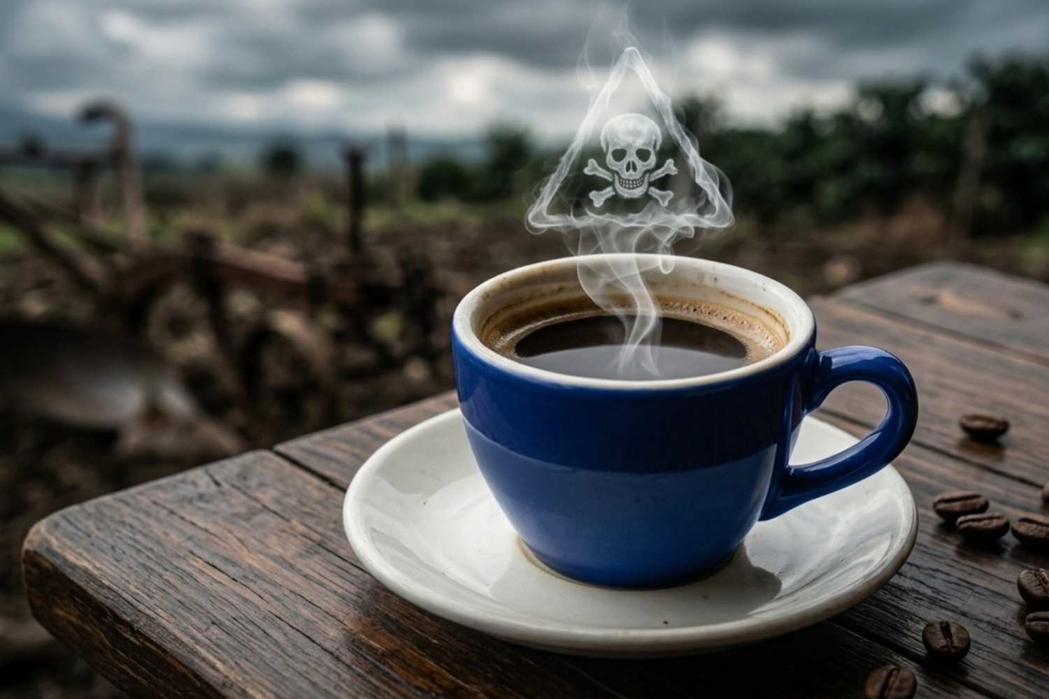 pesticidi caffè