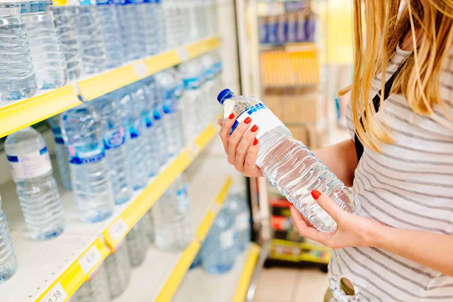acqua minerale supermercato