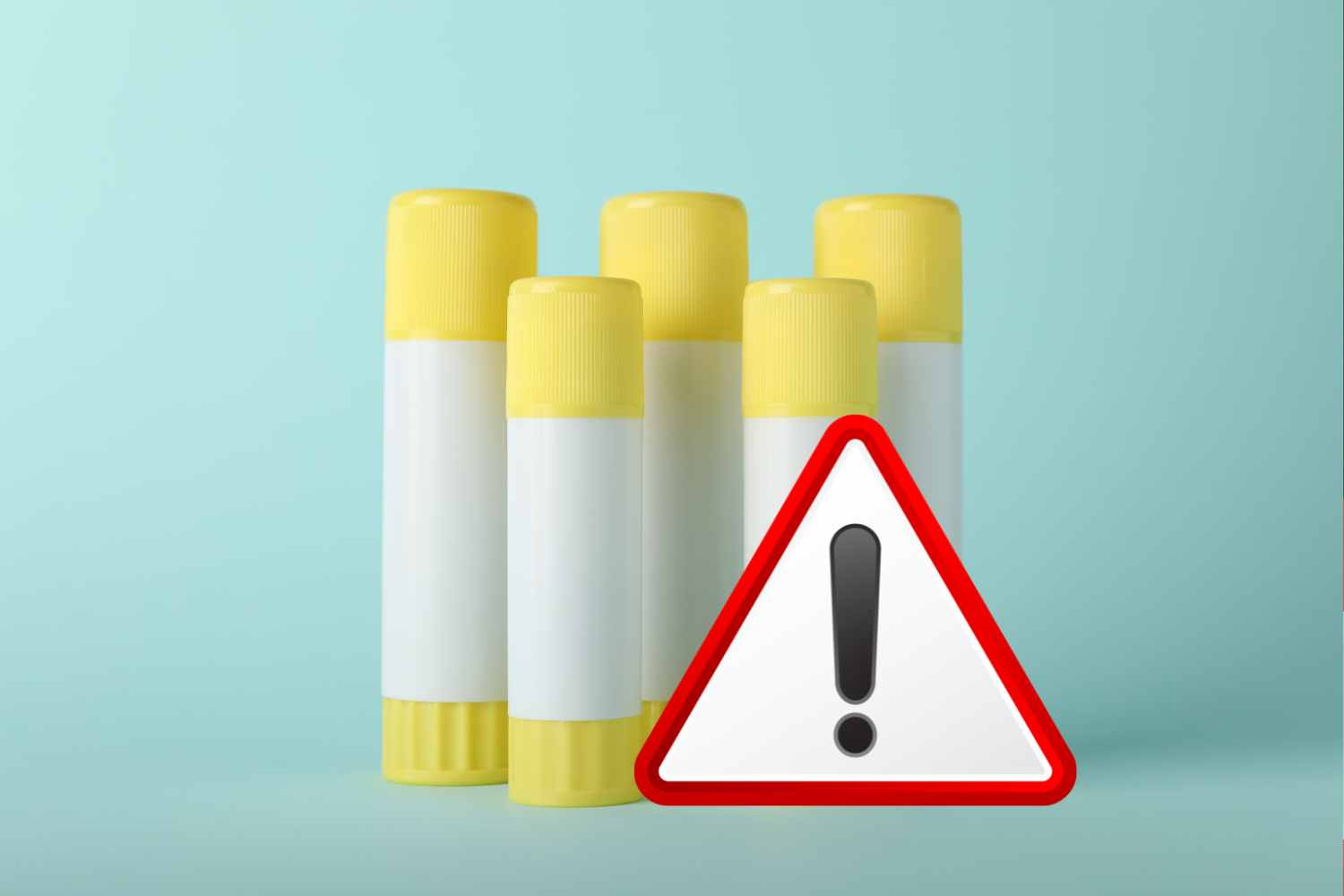 colle stick formaldeide