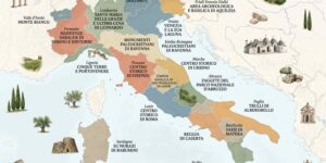 UNESCO World Heritage Sites in Italy: all the sites region by region, the complete map