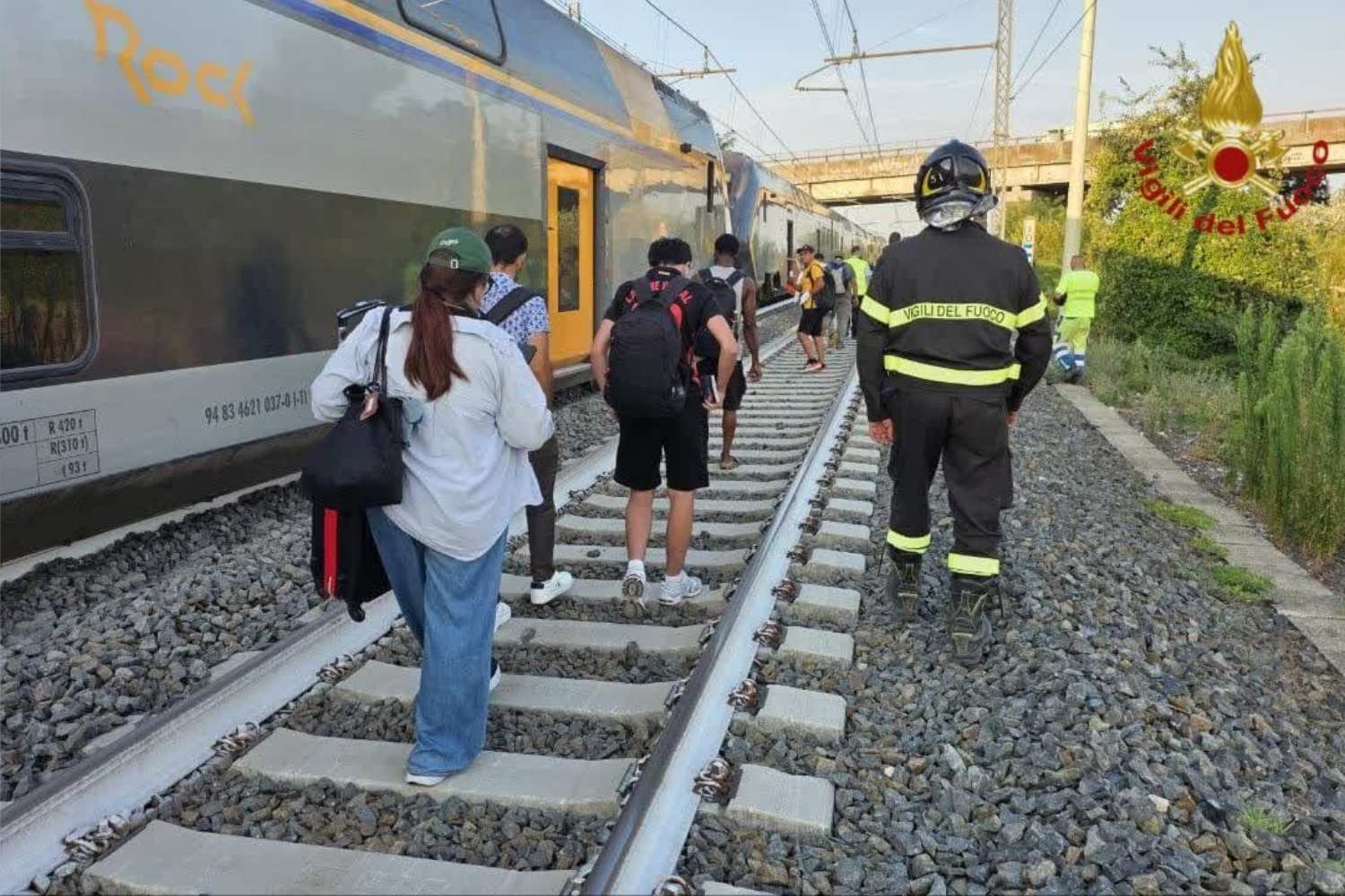 treno deragliato