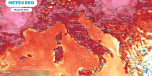 The heat waves will continue at least until August 15th, high pressure shows no signs of abating. But can we still talk about waves?