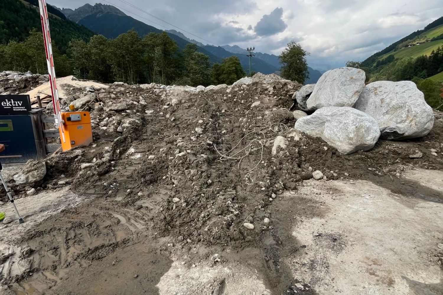 Valle Aurina landslide