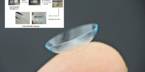 Create self-healing contact lenses that remove scratches with just one hour of UV light