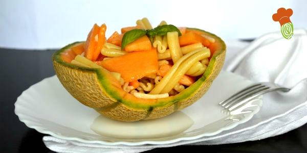 cold melon pasta