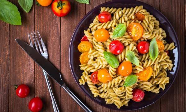 cold pachino pesto pasta