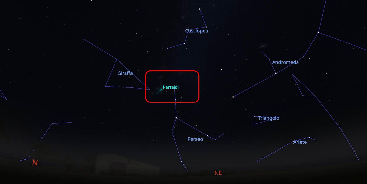 Perseids shooting stars August 2026