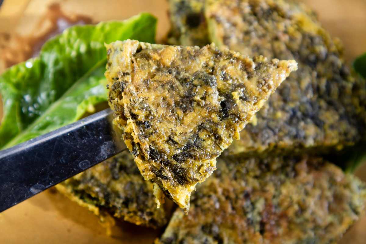 Swiss chard frittata