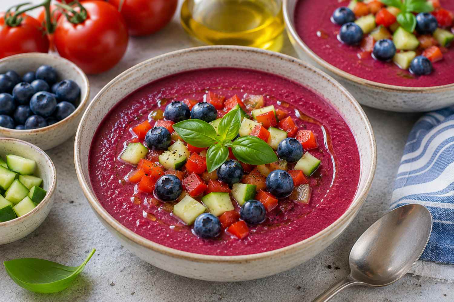 blueberry gazpacho