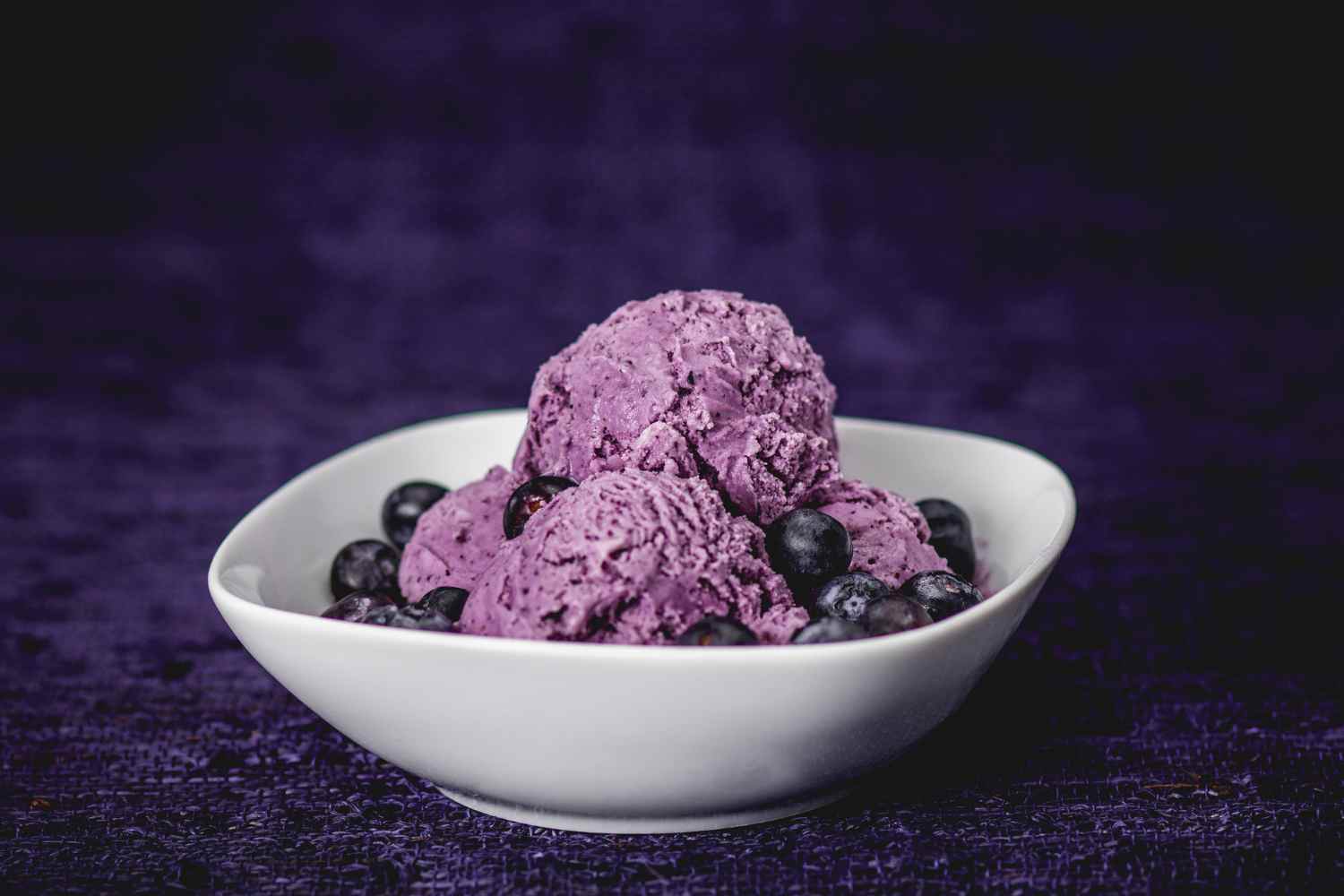 blueberry ice cream