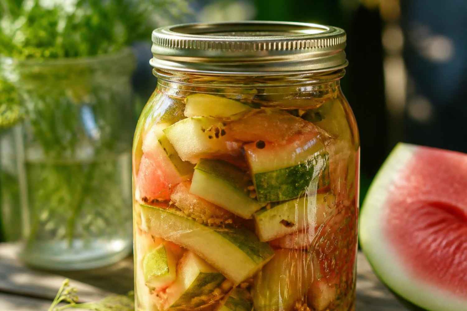 watermelon peels