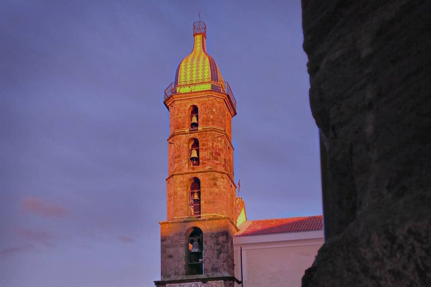 Roccamonfina bell tower