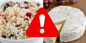 Listeria in rice salad and Brie triggers the recall of these 2 products
